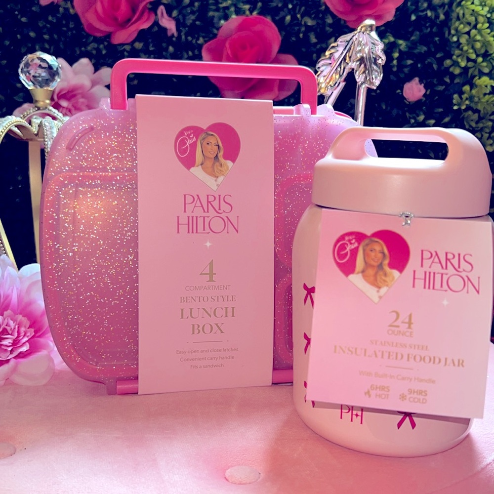 🩷🌸Paris Hilton Bento lunch box bundle